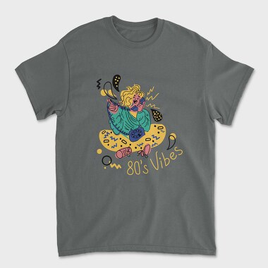 80 S Vibes Animation, Tricou Barbati (Unisex)