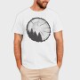 Tree Trunk Nature Rings, Tricou Barbati (Unisex)