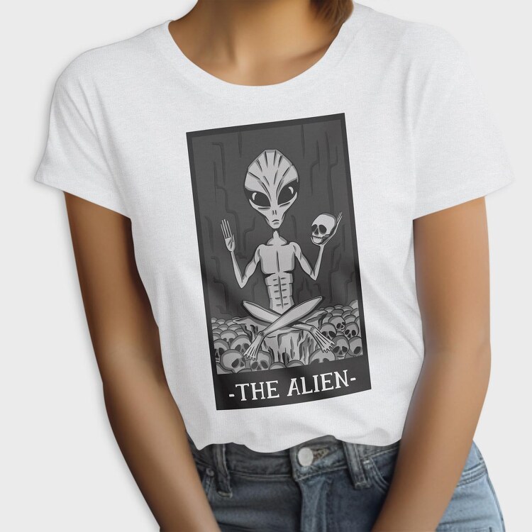 The Alien Tarot Card, Tricou Femei
