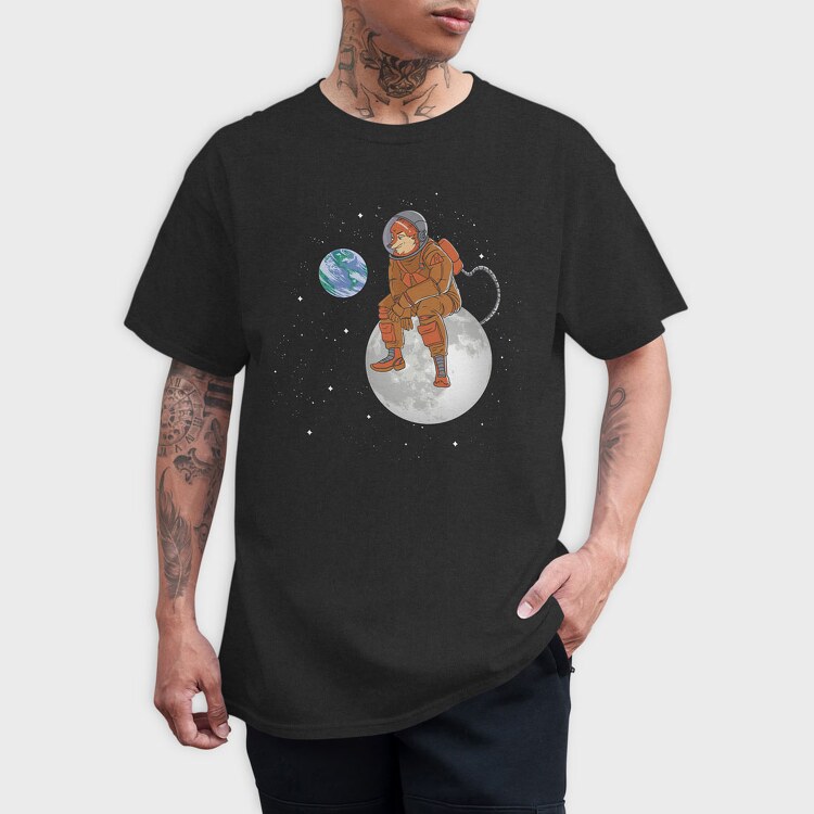 Galaxy Fox, Tricou Barbati (Unisex)