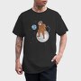 Galaxy Fox, Tricou Barbati (Unisex)