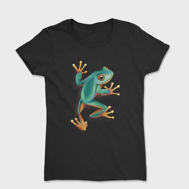 Green Frog Realistic, Tricou Femei