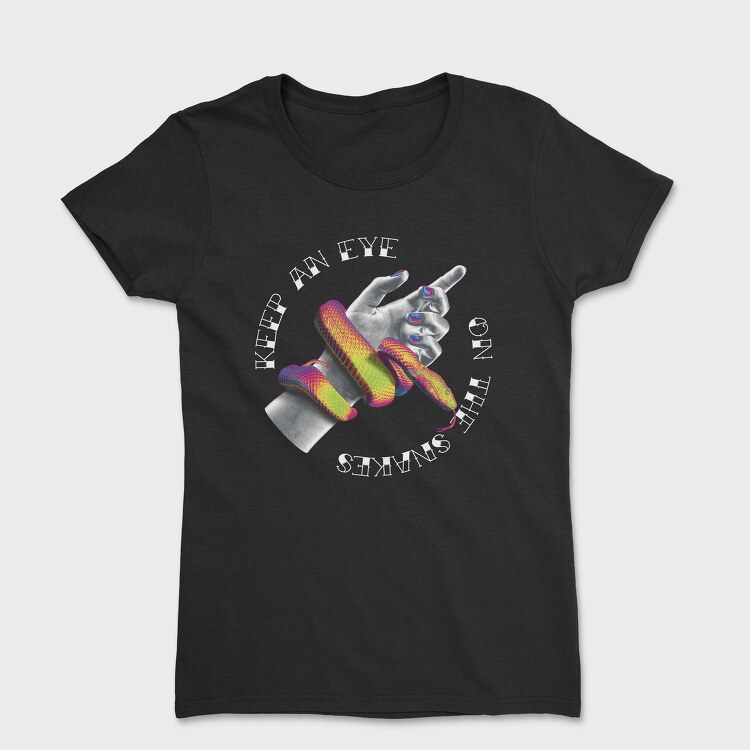 Holographic Snake, Tricou Femei