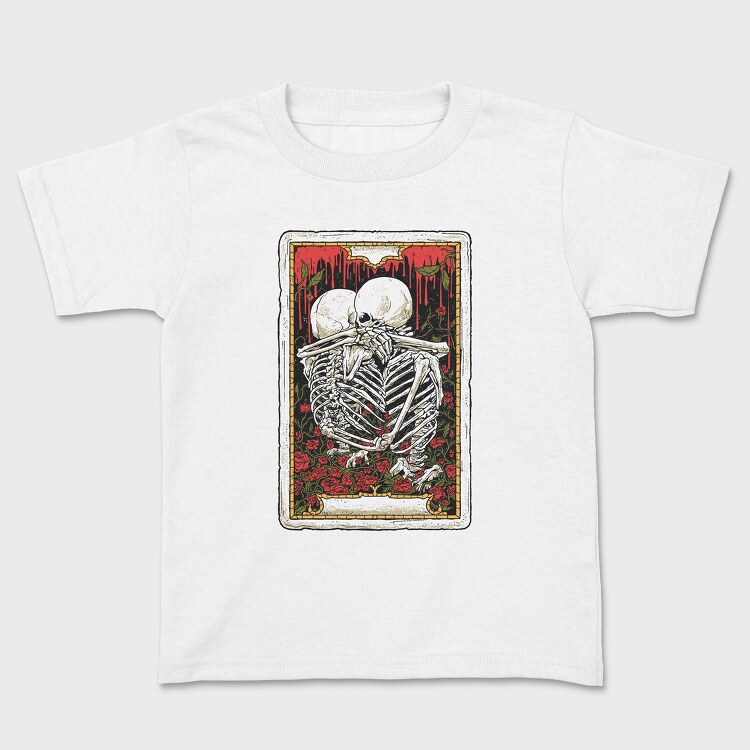 Hug Skeleton Card, Tricou Copii