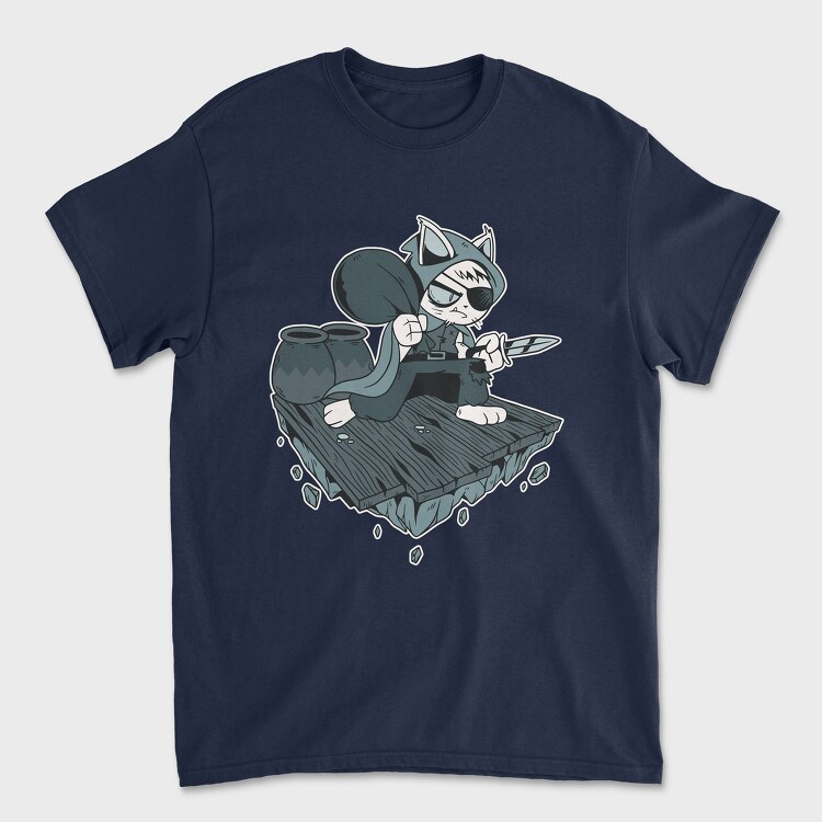 Tricou Barbati (Unisex), Thief Cat