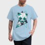 Neon Panda, Tricou Barbati (Unisex)
