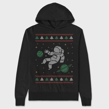 Ugly Sweater Space, Hanorac Oversize Barbati (Unisex)