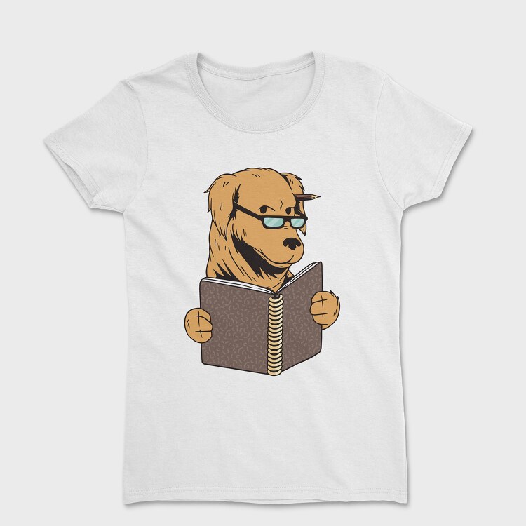 Studying Dog, Tricou Femei