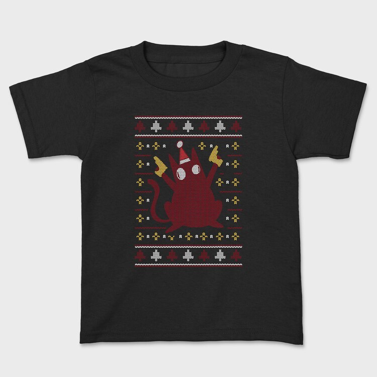 Ugly Sweater Cat, Tricou Copii