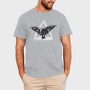 Crow Flying Triangle, Tricou Barbati (Unisex)