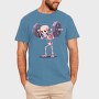 Humorous Weightlifting Skeleton Skelleton Lifting, Tricou Barbati (Unisex)