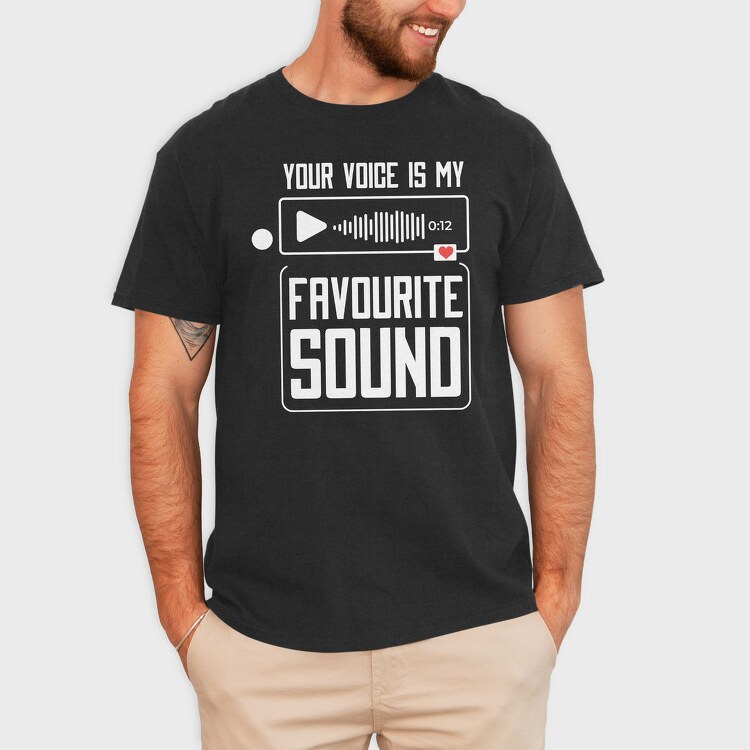 Favorite Sound, Tricou Barbati (Unisex)