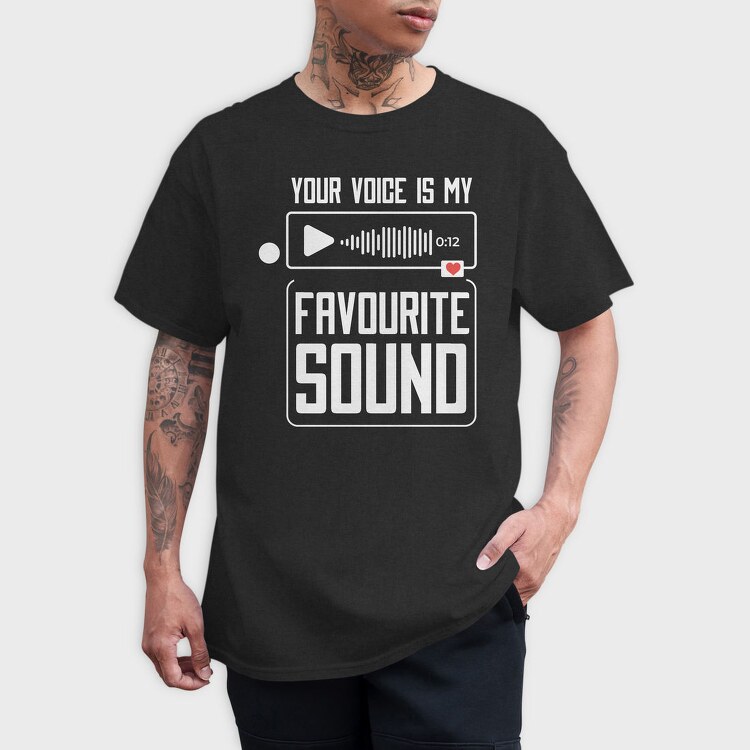 Favorite Sound, Tricou Barbati (Unisex)