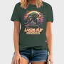 Trippy Skateboard Ufo Laserflip Skate, Tricou Barbati (Unisex)
