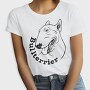 Bull Terrier Dog, Tricou Femei