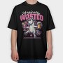 Magically Wasted Unicorn, Tricou Oversize Barbati (Unisex)