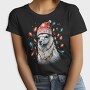 Festive Llama Christmas, Tricou Femei