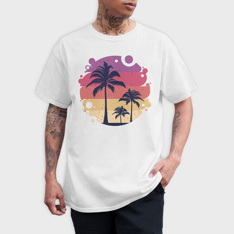 Tropical Summer, Tricou Barbati (Unisex)