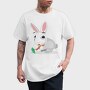 Bunny Carrot Feast, Tricou Barbati (Unisex)
