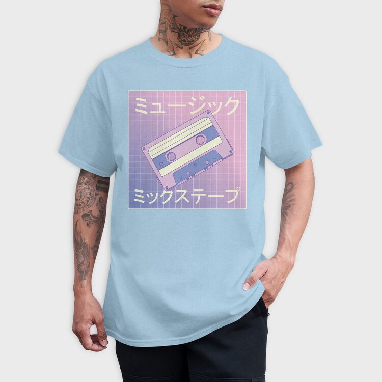 Vaporwave Mixtape, Tricou Barbati (Unisex)