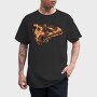 Fire Bass Guitar Devil, Tricou Barbati (Unisex)