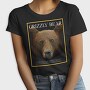 Grizzly Bear Face, Tricou Femei