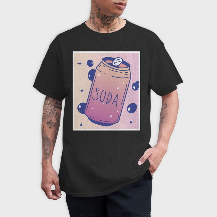 Vaporwave Soda Can, Tricou Barbati (Unisex)
