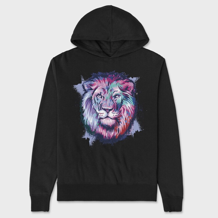 Color Lion, Hanorac Oversize Barbati (Unisex)