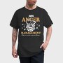 Tasmanian Devil Anger, Tricou Barbati (Unisex)