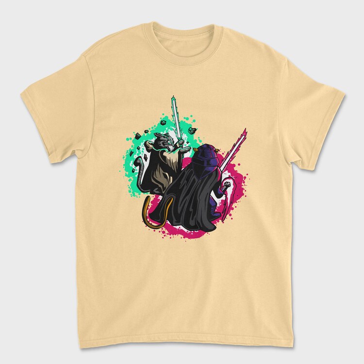Cats Light Swords, Tricou Barbati (Unisex)