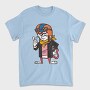 Tricou Barbati (Unisex), Cat Biker