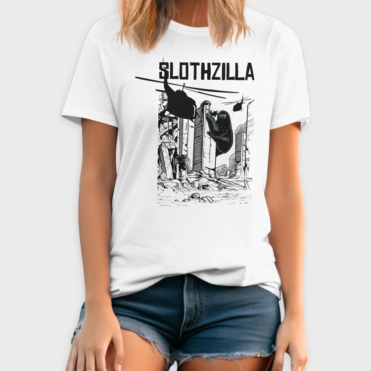 Slothzilla, Tricou Barbati (Unisex)