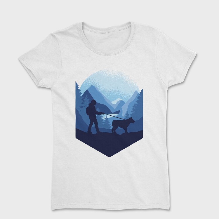 Dog Trekking, Tricou Femei