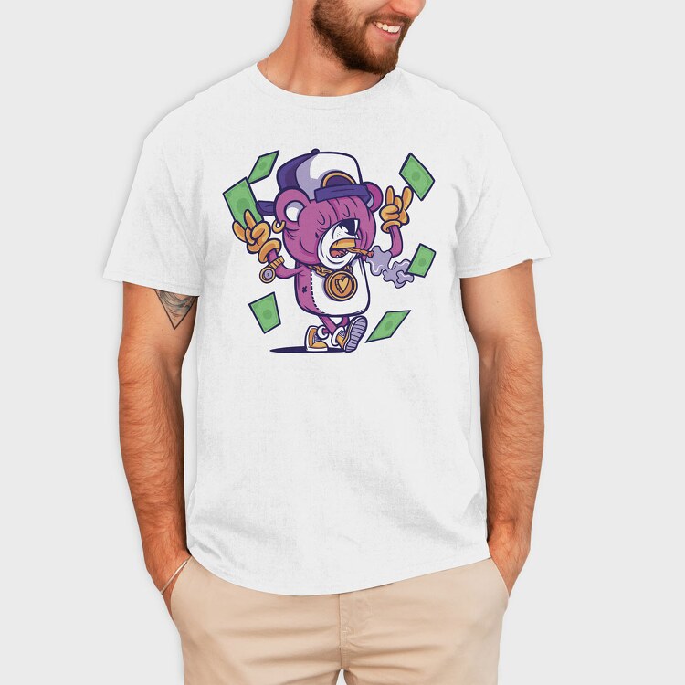 Gangster, Tricou Barbati (Unisex)