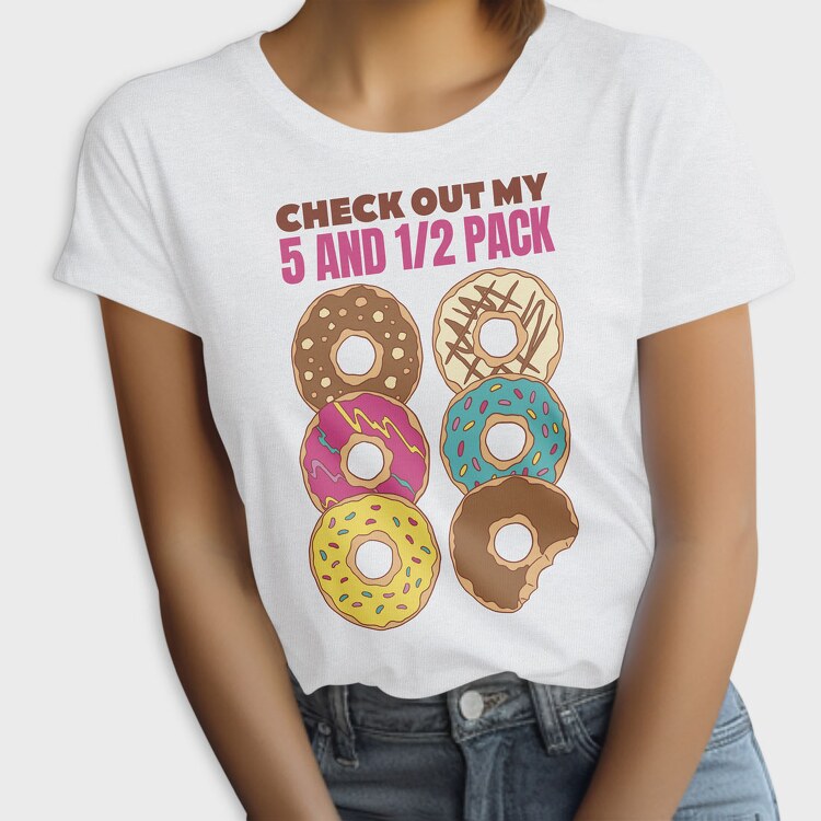 Donuts Pack, Tricou Femei