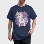 Fantasy Unicorn Cute, Tricou Barbati (Unisex)