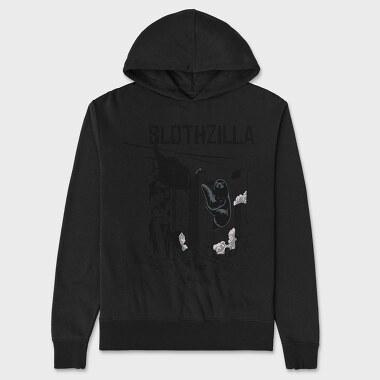 Slothzilla, Hanorac Oversize Barbati (Unisex)