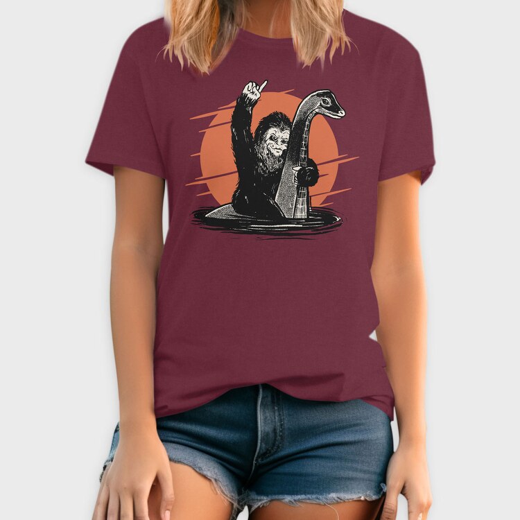 Bigfoot Monster, Tricou Barbati (Unisex)