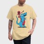Skeleton Dab Ridinf Trex, Tricou Barbati (Unisex)