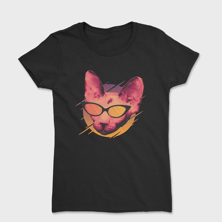 Cat Glasses, Tricou Femei