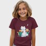 Christmas Cats Snowman, Tricou Copii