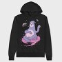 Space Sloth, Hanorac Oversize Barbati (Unisex)