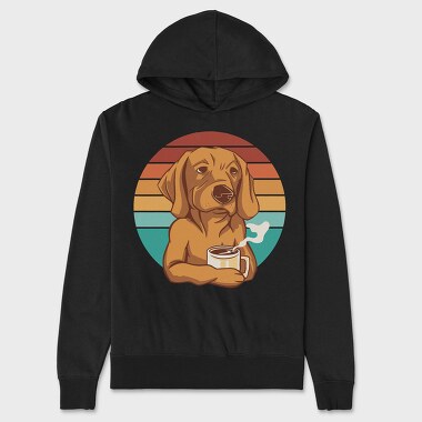 Labrador Coffee, Hanorac Oversize Barbati (Unisex)