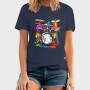 Drummer Set Colorful, Tricou Barbati (Unisex)