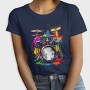 Drummer Set Colorful, Tricou Femei