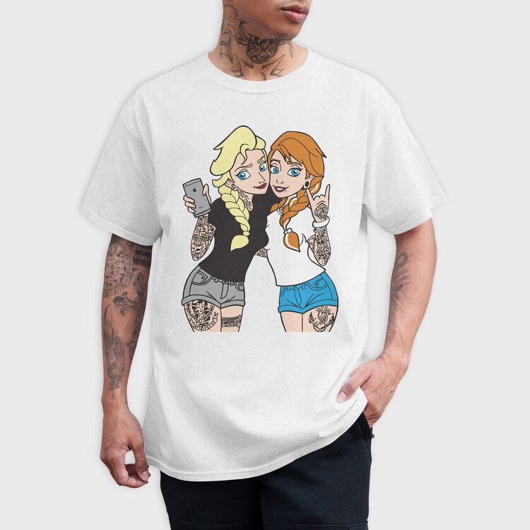 Princess Rockstar 1, Tricou Barbati (Unisex)