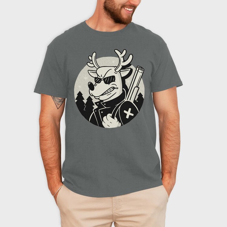 Rudolphs Revenge, Tricou Barbati (Unisex)