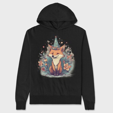 Hanorac Barbati (Unisex), Birthday Fox