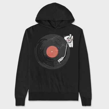 Vinyl Record, Hanorac Oversize Barbati (Unisex)