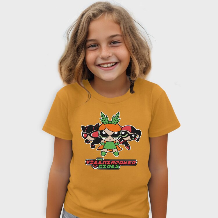The Powerpuff Girls Catwoman Harley, Tricou Copii